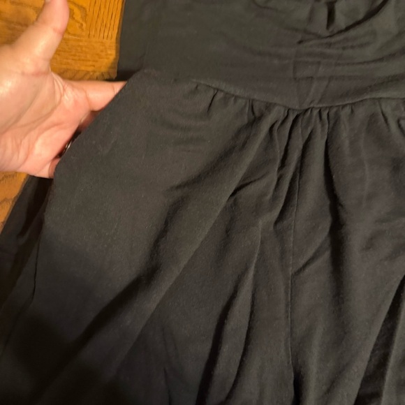 Quince Modal High Waist Wide Leg in Black Sz L Lightweight Comfort - Picture 5 of 15